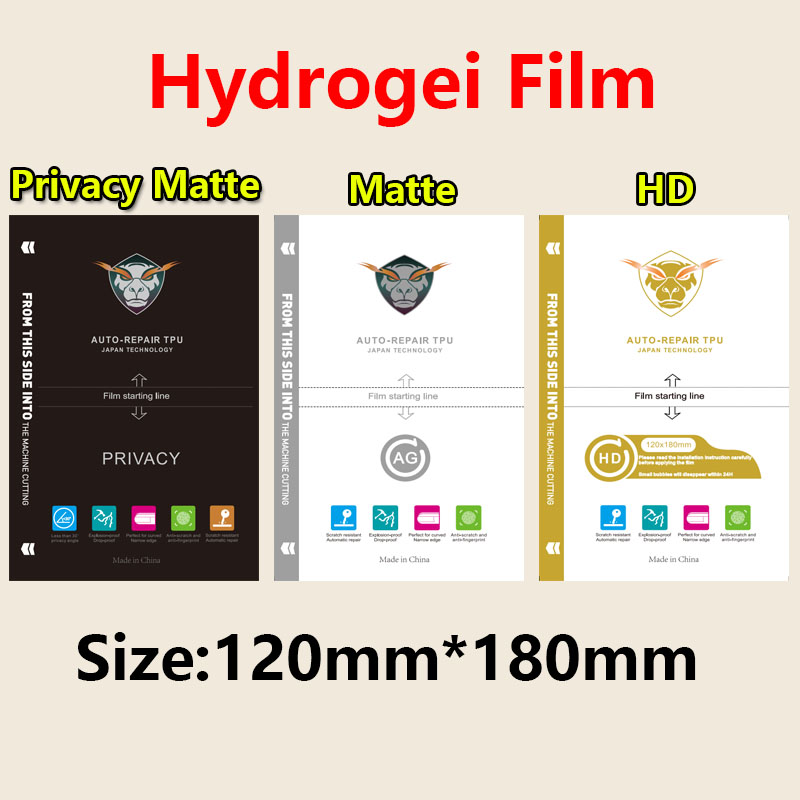 Flexible Tpu Film - 50 adet HD mat gizlilik buzlu