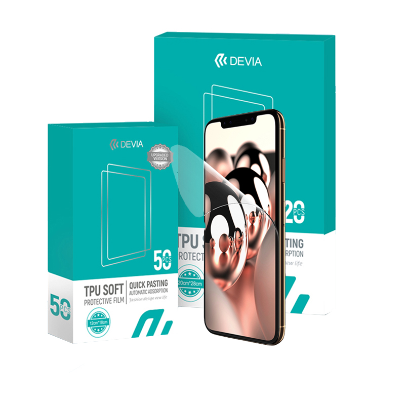 Screen Protector Cutter - Devia TPU Yumuşak Koruyucu Film HD
