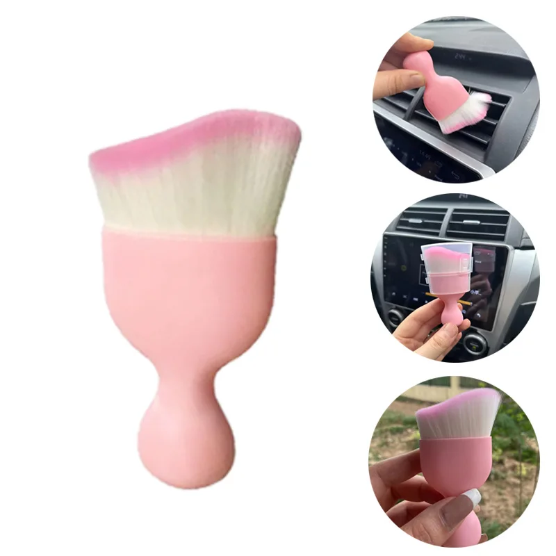 Dust Removal Sticker - 1/3/5 adet pembe araba toz giderme