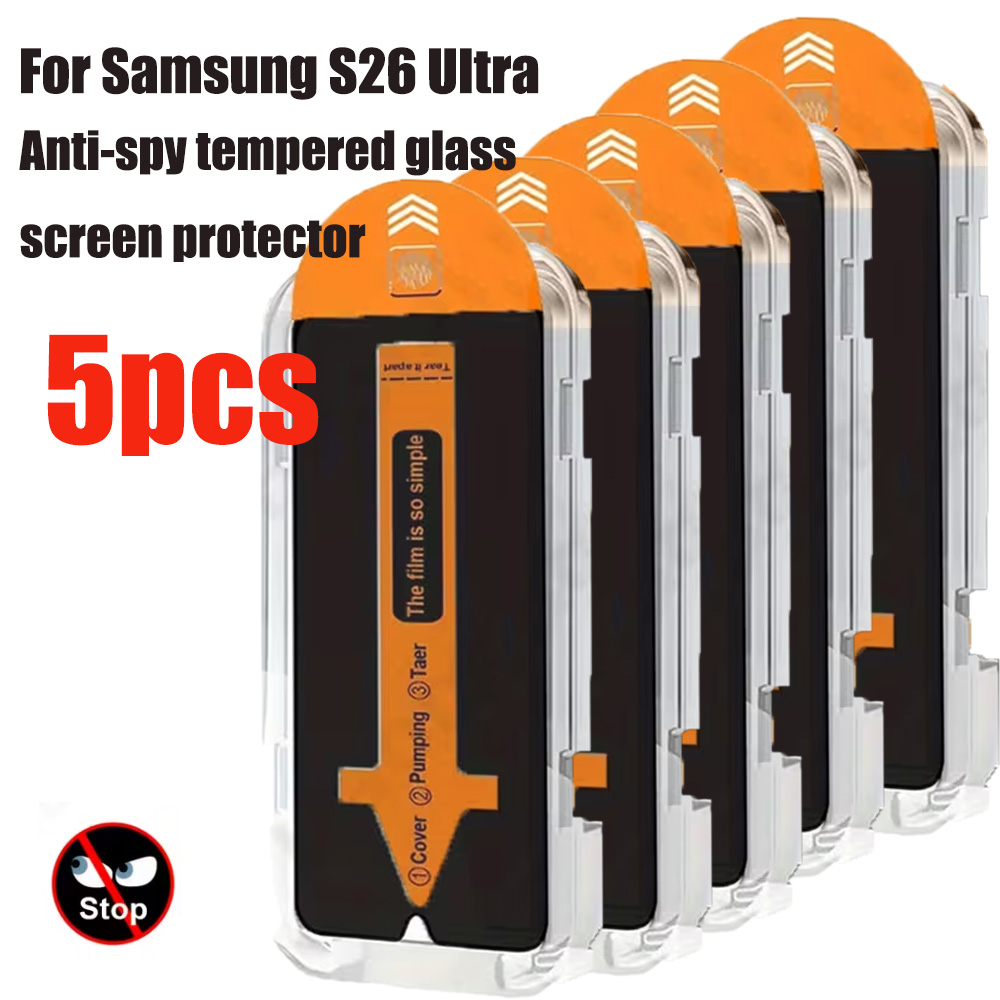 Screen Alignment Tool - 5 adet Gizlilik Koruyucu Ekran Koruyucu