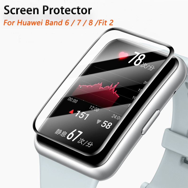 Curved Edge Screen - Kavisli Kenar koruyucu film Huawei İzle
