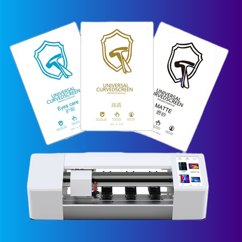 Screen Protector Cutter - 50 adet TPU Esnek Hidrojel Film
