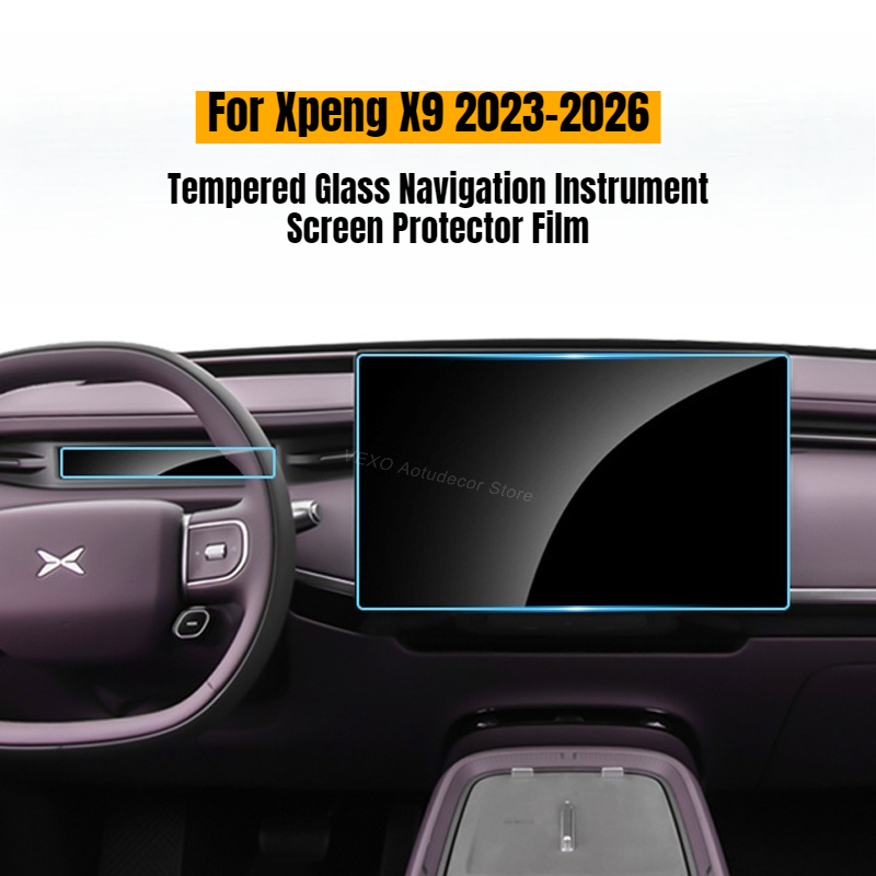 Glass Protector Auto - Xpeng GX 2026 Araba HD Temperli