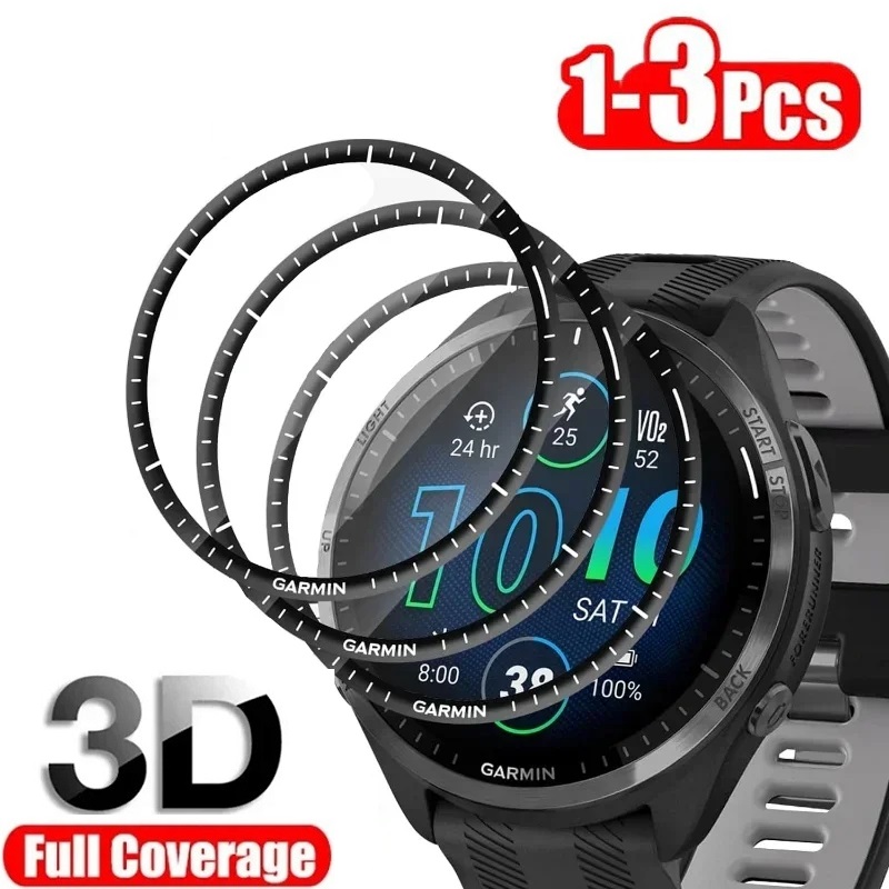 Hydrogel Screen Protector - Garmin Forerunner 965 için Uyumlu 3D