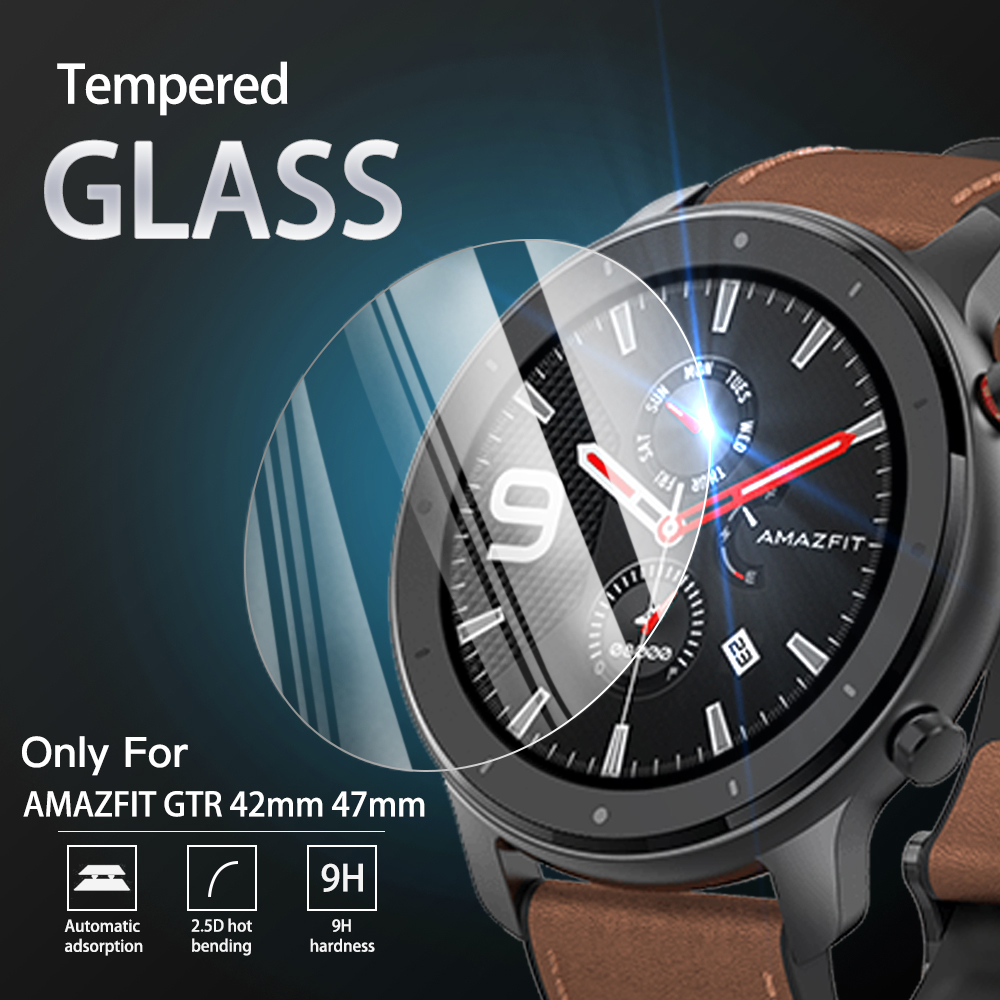 Smartwatch Screen Film - 9H Temperli Cam Filmi Amazfit GTR
