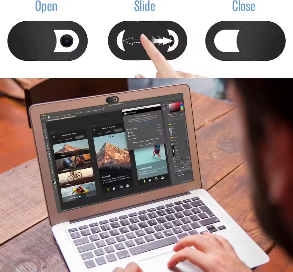 Web kamerası kapağı dizüstü bi - Camera Lens Protector incelemesi ve fiyatı