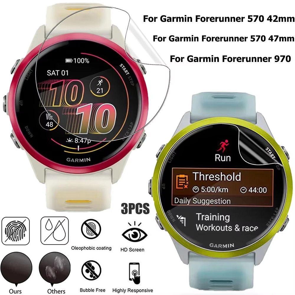 1-3 adet hidrojel filmi Garmin - Smartwatch Screen Film incelemesi ve fiyatı