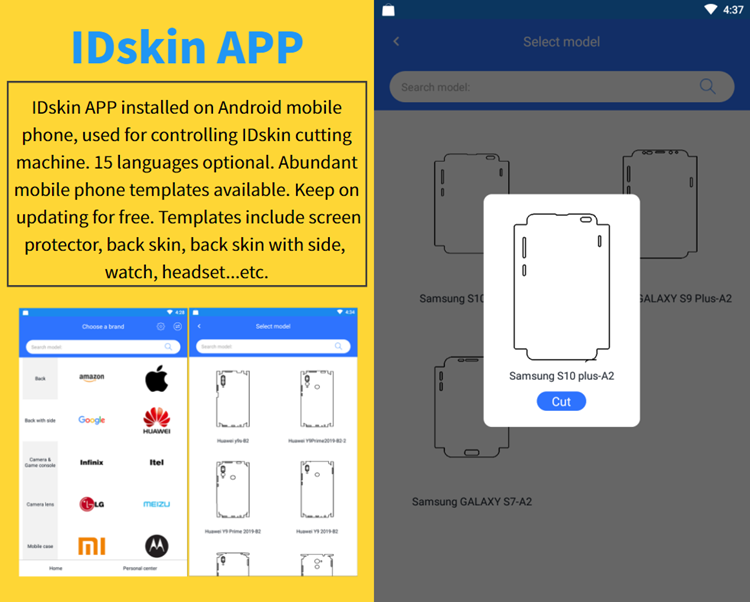 Otomatik Arka Kapak Ön Kapak C - Screen Protector Cutter incelemesi ve fiyatı