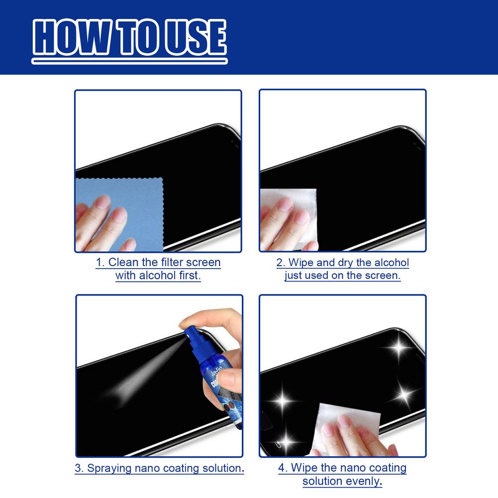 Sıvı Ekran Koruyucu Sprey Ekra - Oleophobic Coating Spray incelemesi ve fiyatı