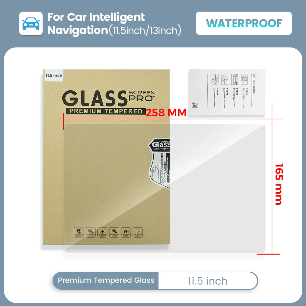 Koruyucu film etiketi 11.5/13  - Glass Protector Auto incelemesi ve fiyatı