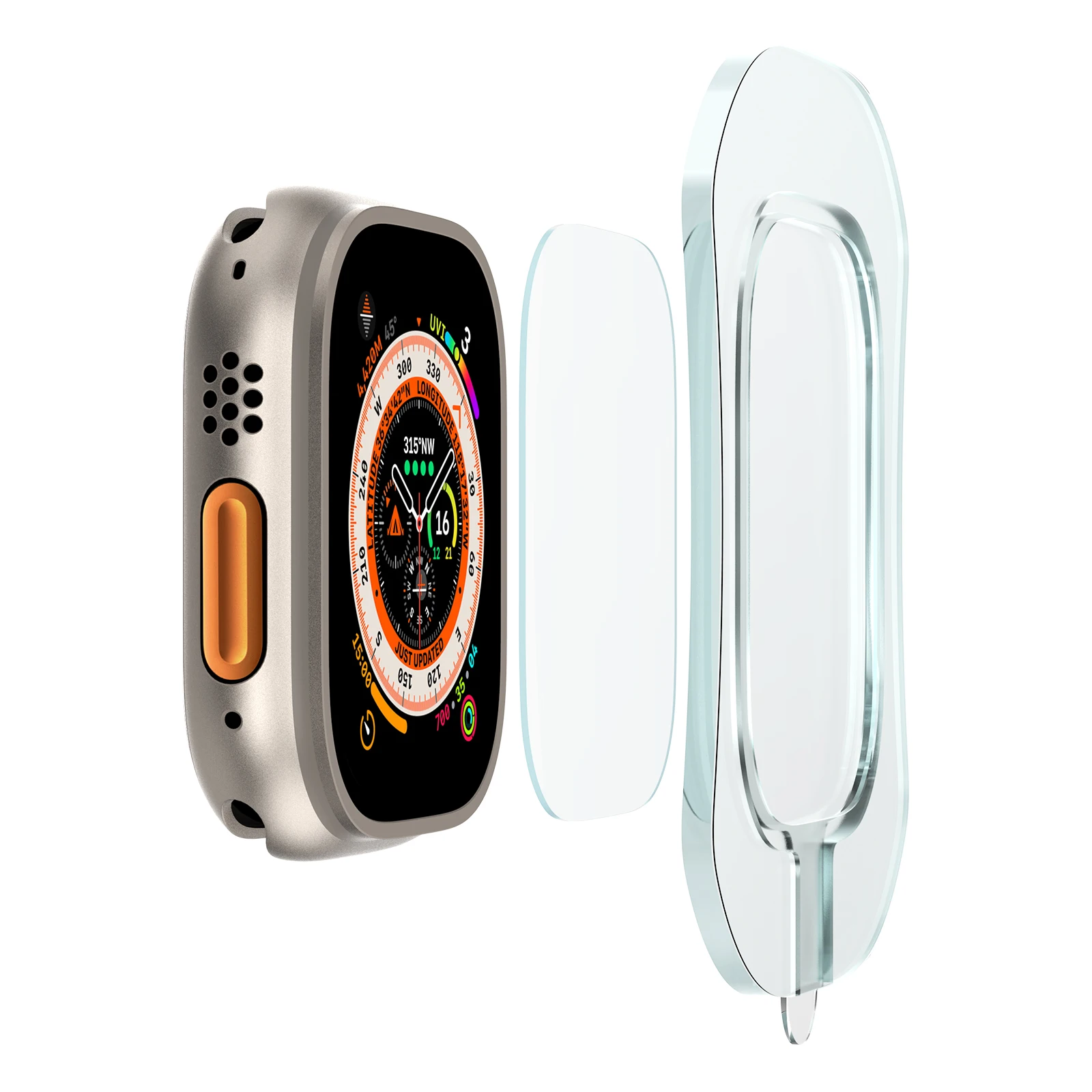 Apple Watch Ultra için temperl - Screen Alignment Tool incelemesi ve fiyatı