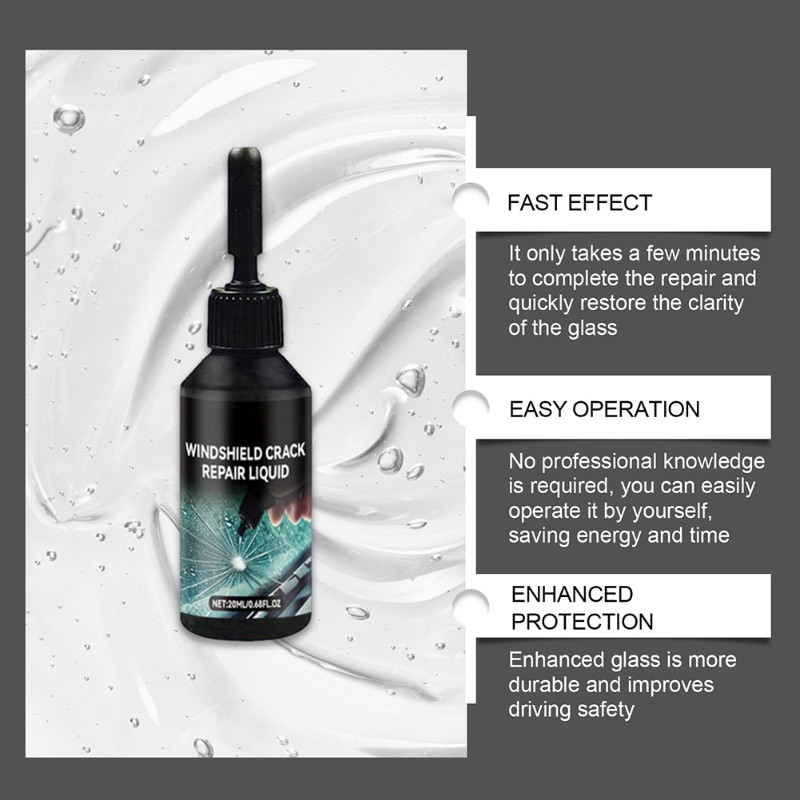 Çatlaklar ve Çatlaklar İçin Ön - Liquid Uv Glue Kit incelemesi ve fiyatı